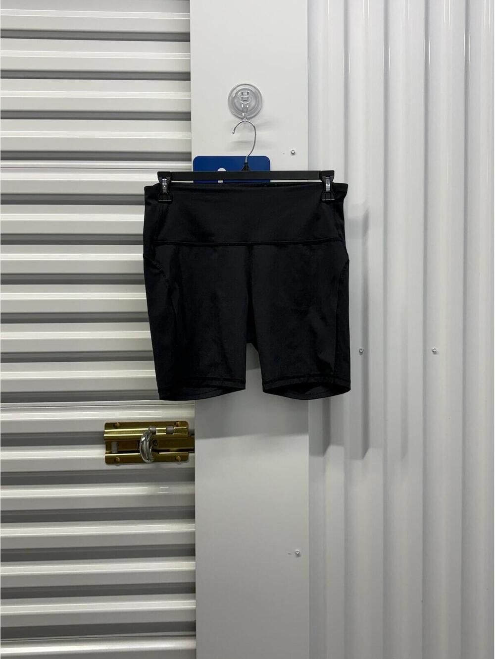 All in Motion Women’s Large All in Motion Black Bike Shorts Stretch Activewear